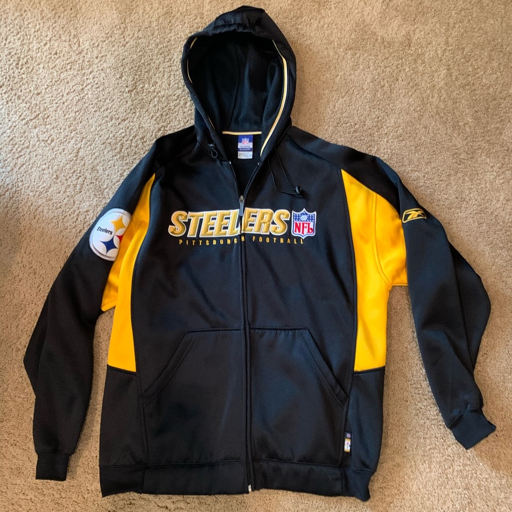 Pittsburgh Steelers full zip hooded jacket